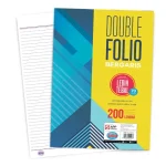 Kertas Double Folio Bergaris 200 lembar SIDU