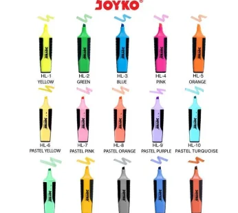 Joyko Highlighter Penanda Berwarna