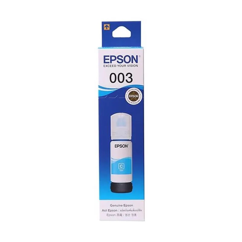 Jual Tinta Epson 003 Cyan Original di Toko Srisadhana Amerthanadi Studios