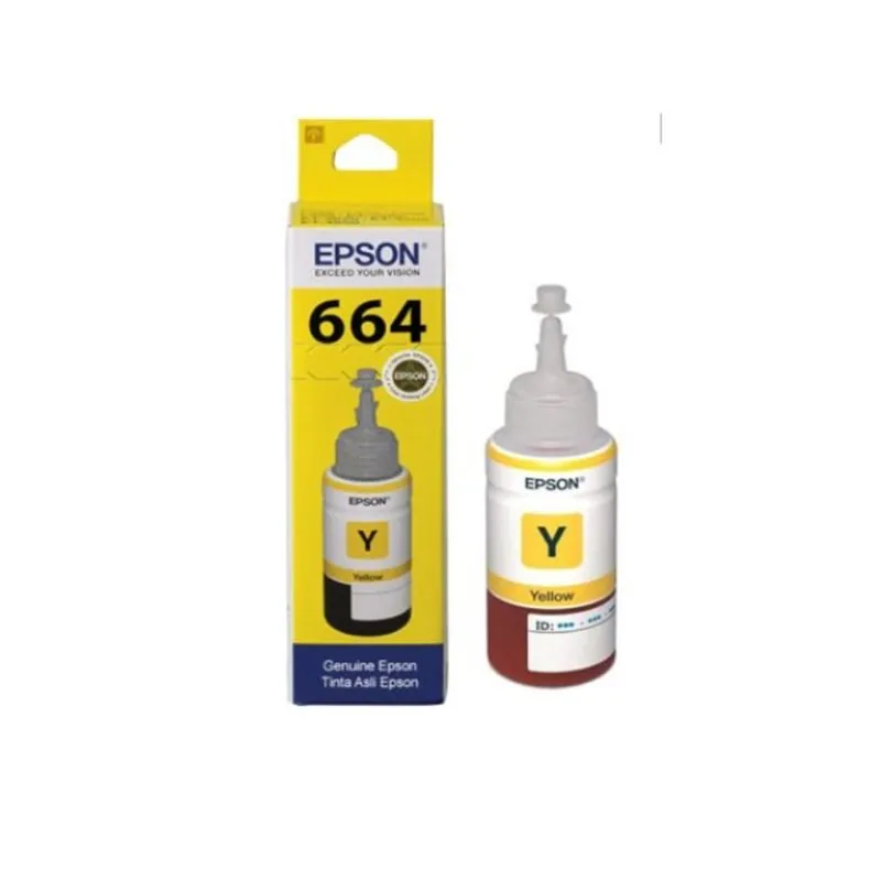 Jual Tinta Printer Epson 664 Yellow Original di Toko Srisadhana Amerthanadi Studios