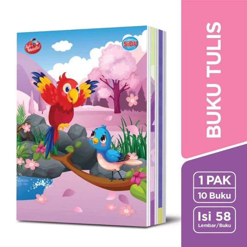Buku Tulis Sidu Isi 58 Lembar
