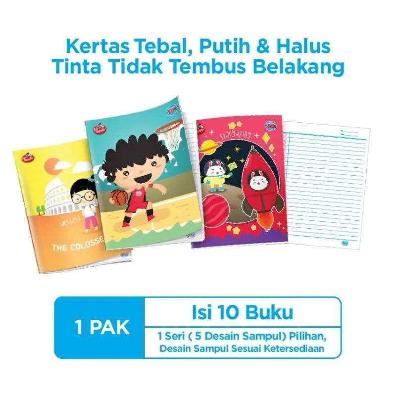 Buku Tulis Sidu Isi 58 Lembar