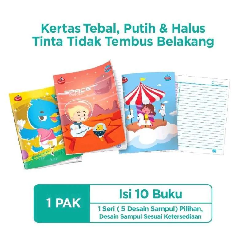 Buku Tulis Sidu isi 38 Lembar