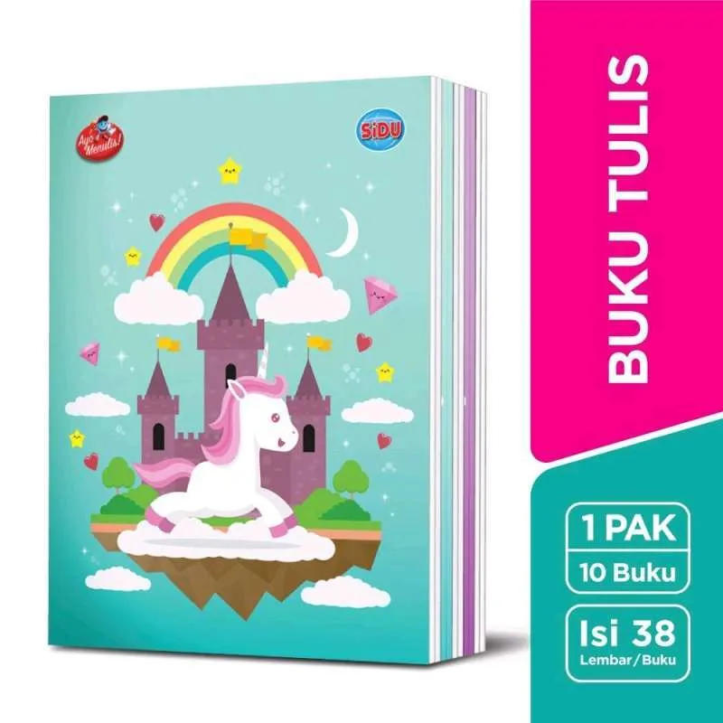 Buku Tulis Sidu isi 38 Lembar