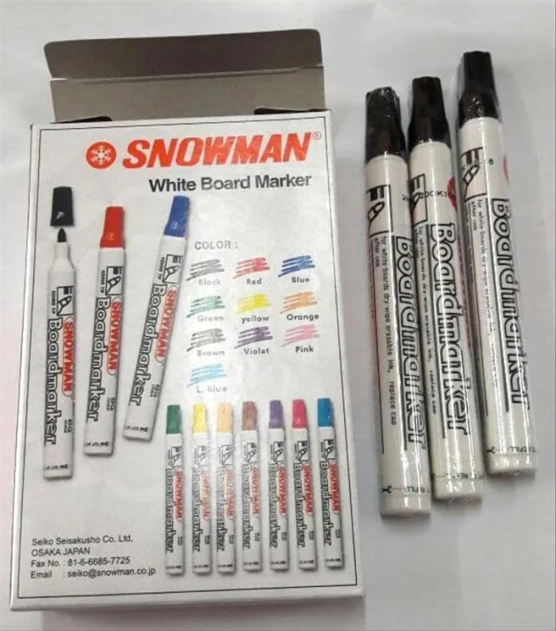 Jual Spidol SNOWMAN White Board Maker